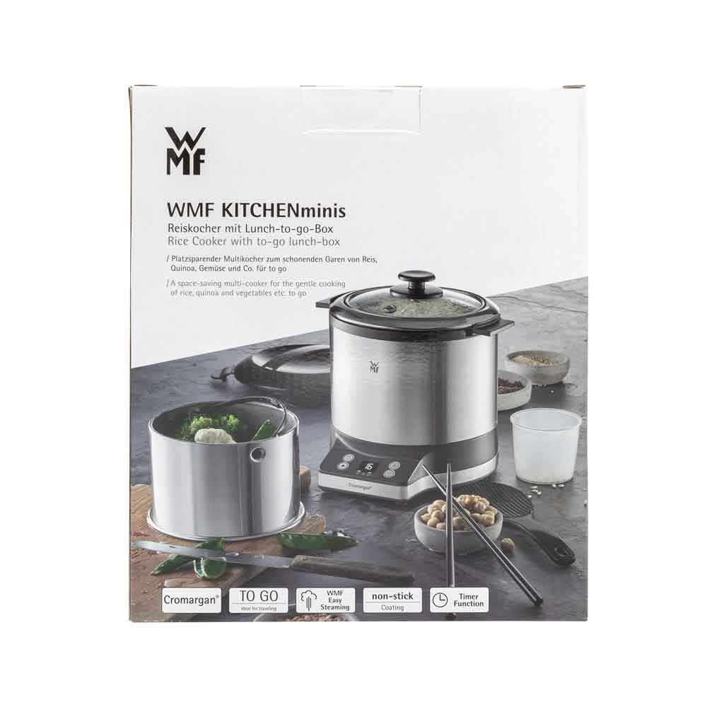 WMF 0415260011 KÜCHENminis riskoker med lunsj-til-gå-boks