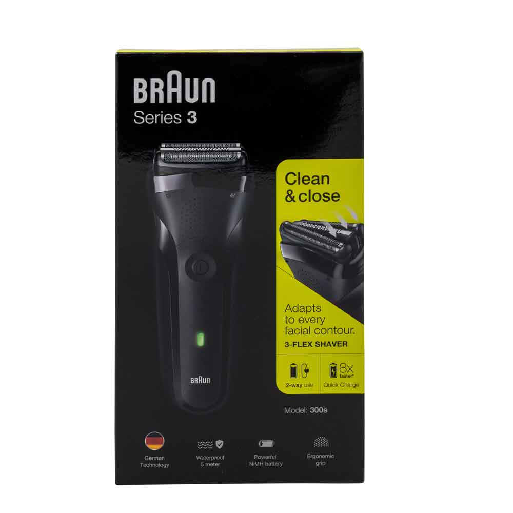 Braun Serie 3 - 300s, tørr barbermaskin