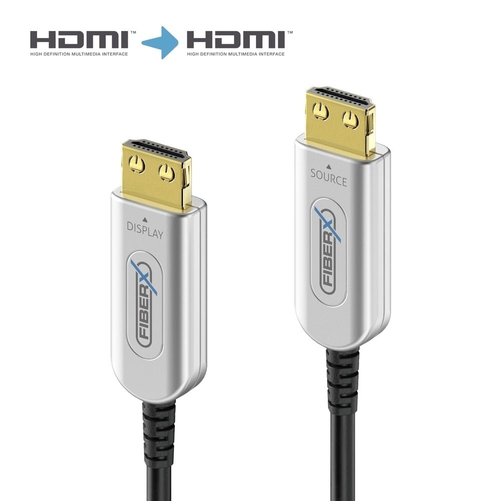 PureLink FiberX-serien - HDMI 4K fiberoptisk forlengerkabel - 10 m