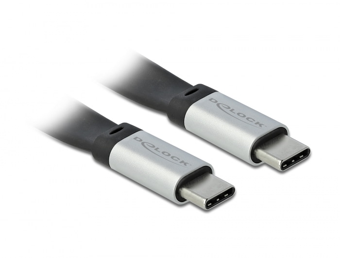 Delock USB 3.2 Gen 2 FPC-båndkabel USB Type-C til USB Type-C 22 cm PD 3 A
