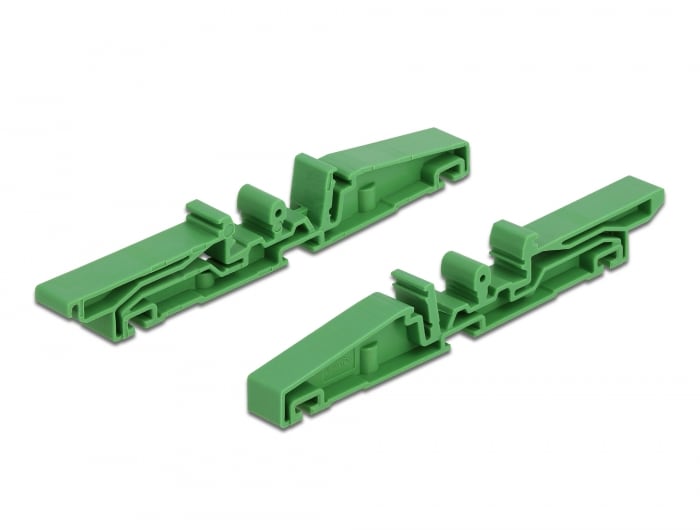 Delock DIN-skinneklemme for kretskort 115 mm 4 stk
