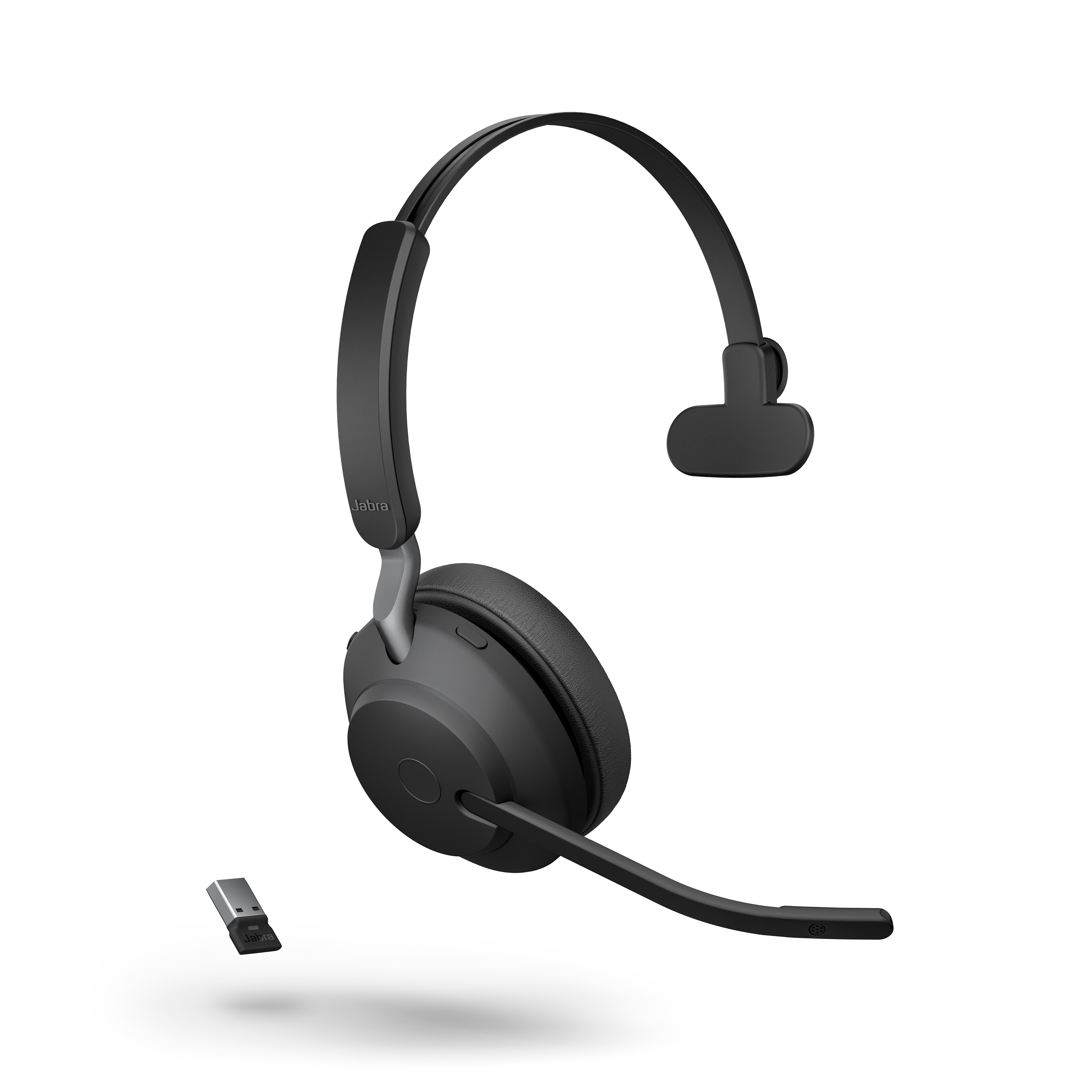 Jabra Evolve2 65 UC Mono USB-A med ladestasjon