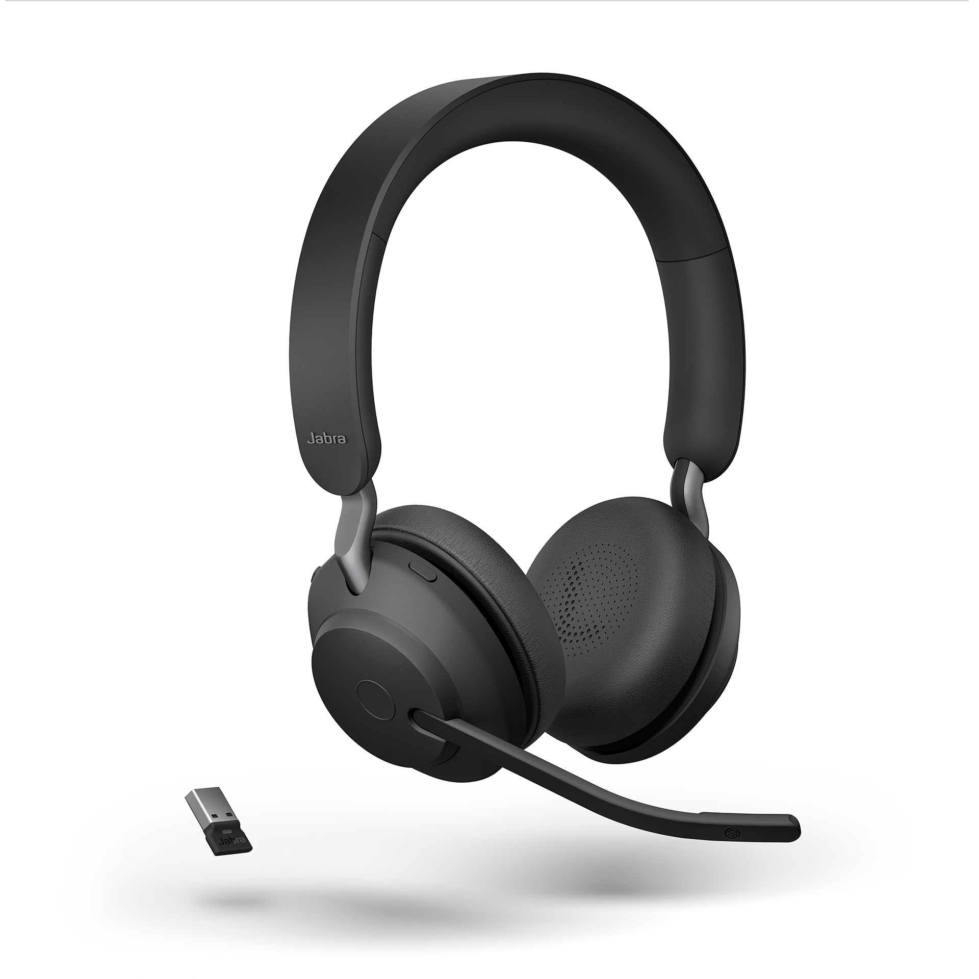 Jabra Evolve2 65 UC Stereo USB-A med ladestasjon