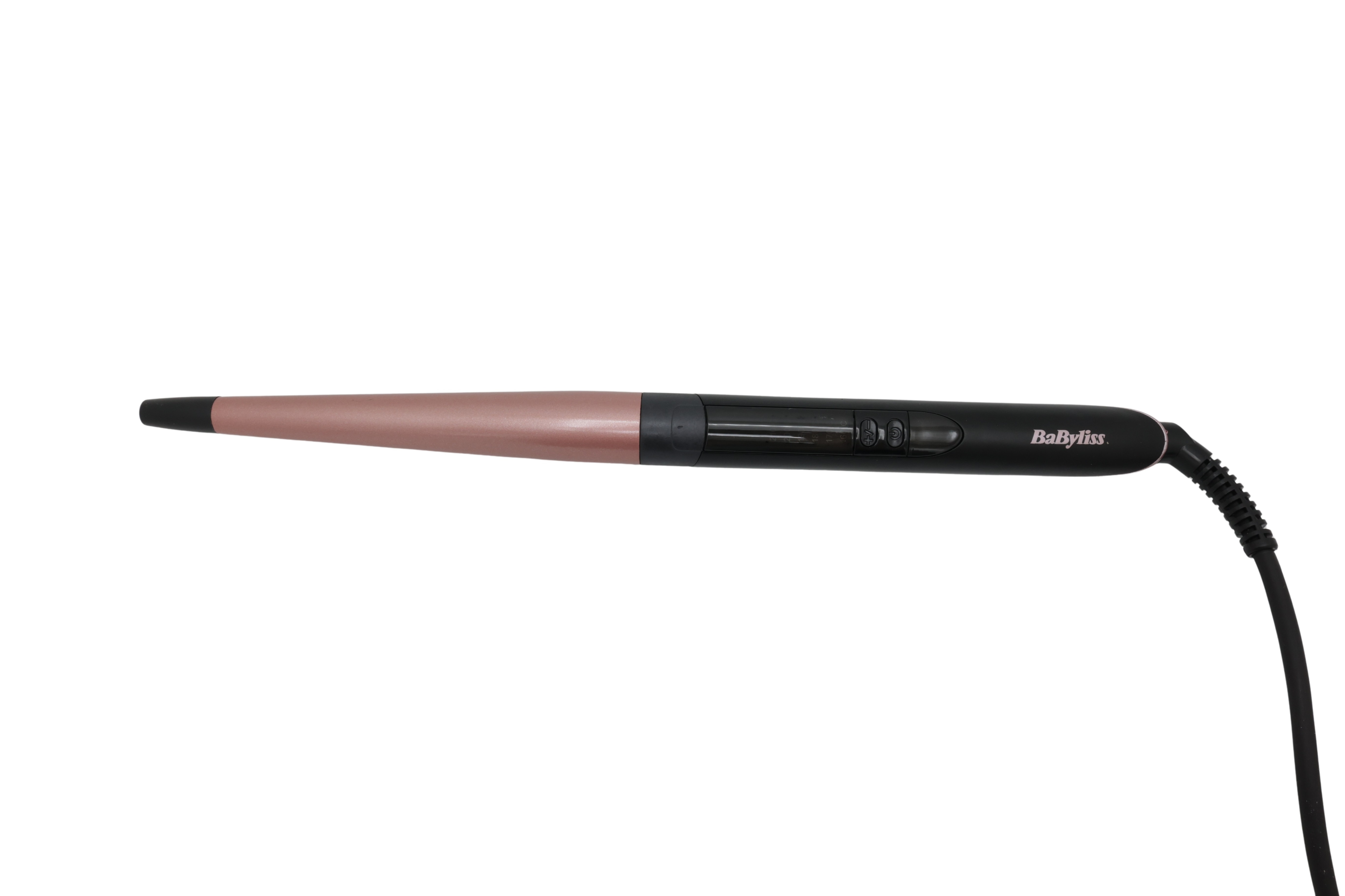 BaByliss C454E Rose Quartz konisk krøllejern, rosa svart