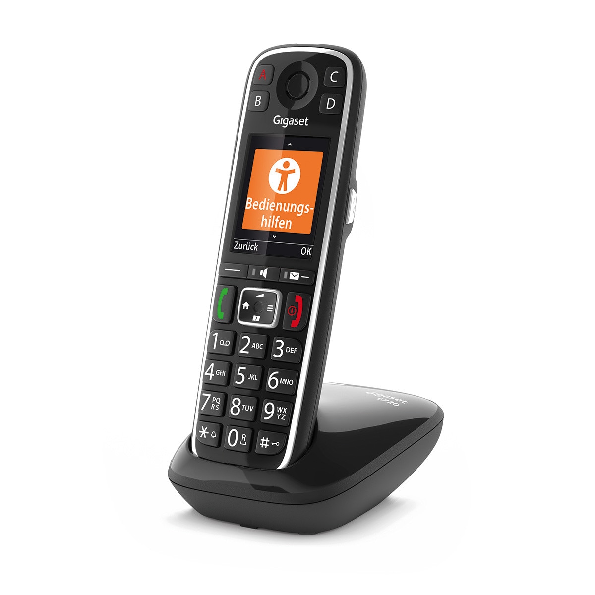 Gigaset E720 trådløs telefon - svart