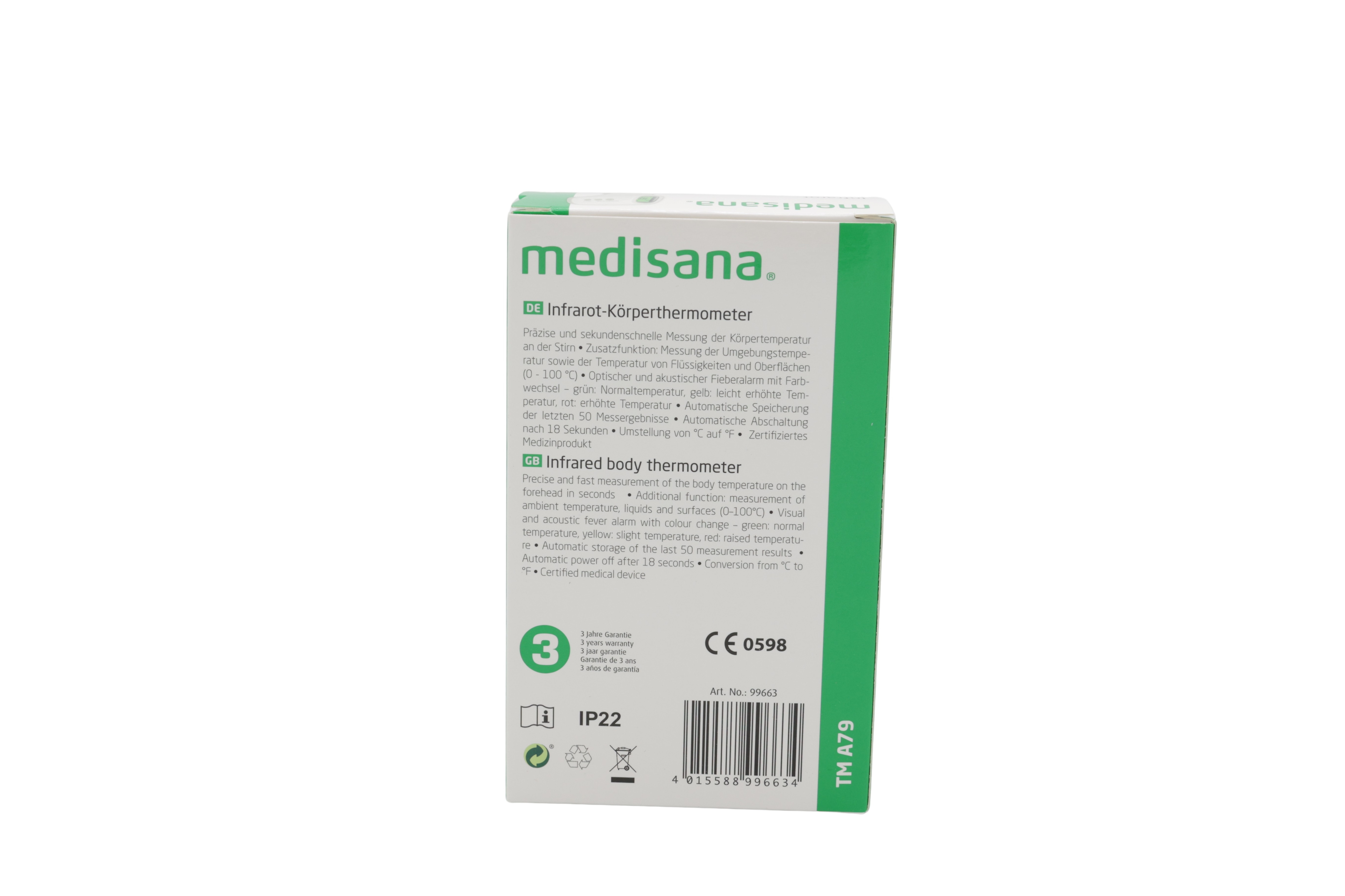 Medisana TM A 79 Digitalt klinisk termometer