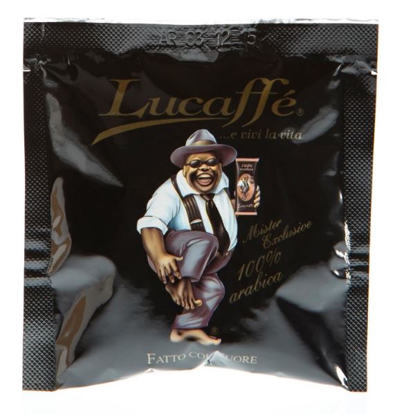 Lucaffe MR. EXCLUSIVE 100 % Arabica 44 mm ESE System Pads 150 stk