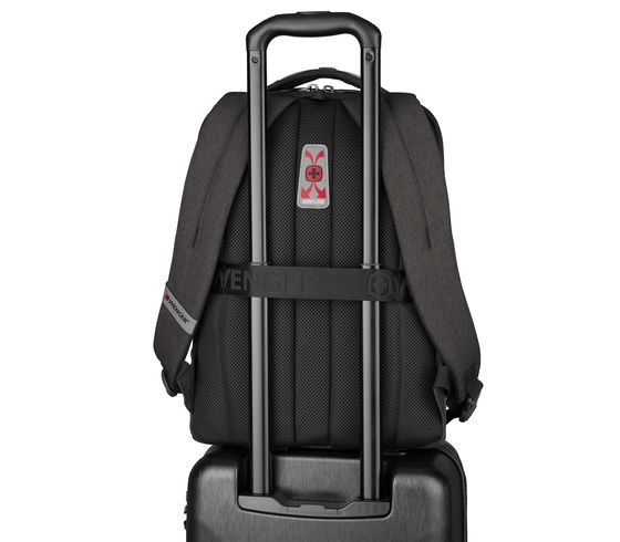 Wenger MX Professional 16-tommers bærbar PC-ryggsekk med plass til nettbrett – grå