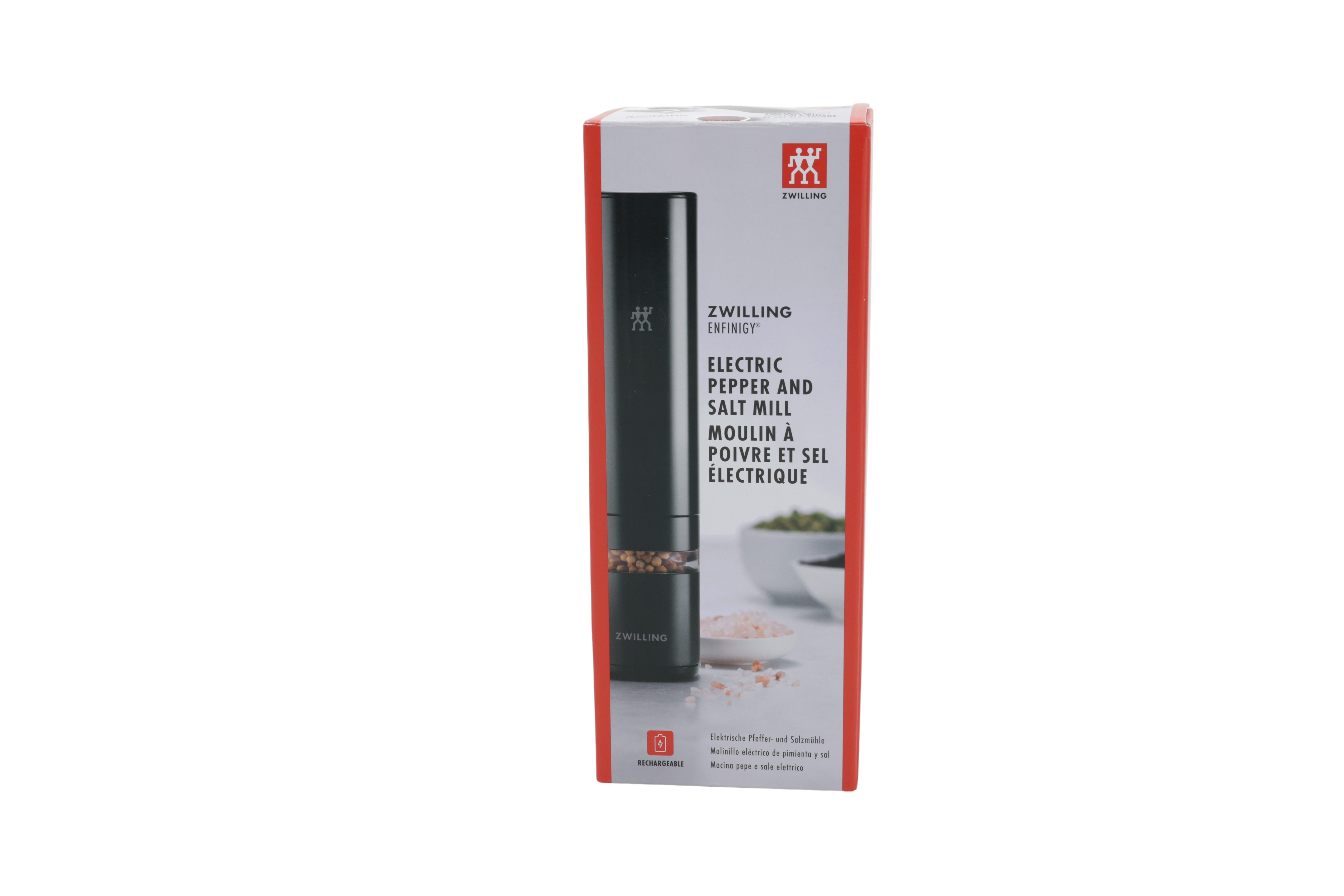 Zwilling Enfinigy elektrisk krydderkvern svart