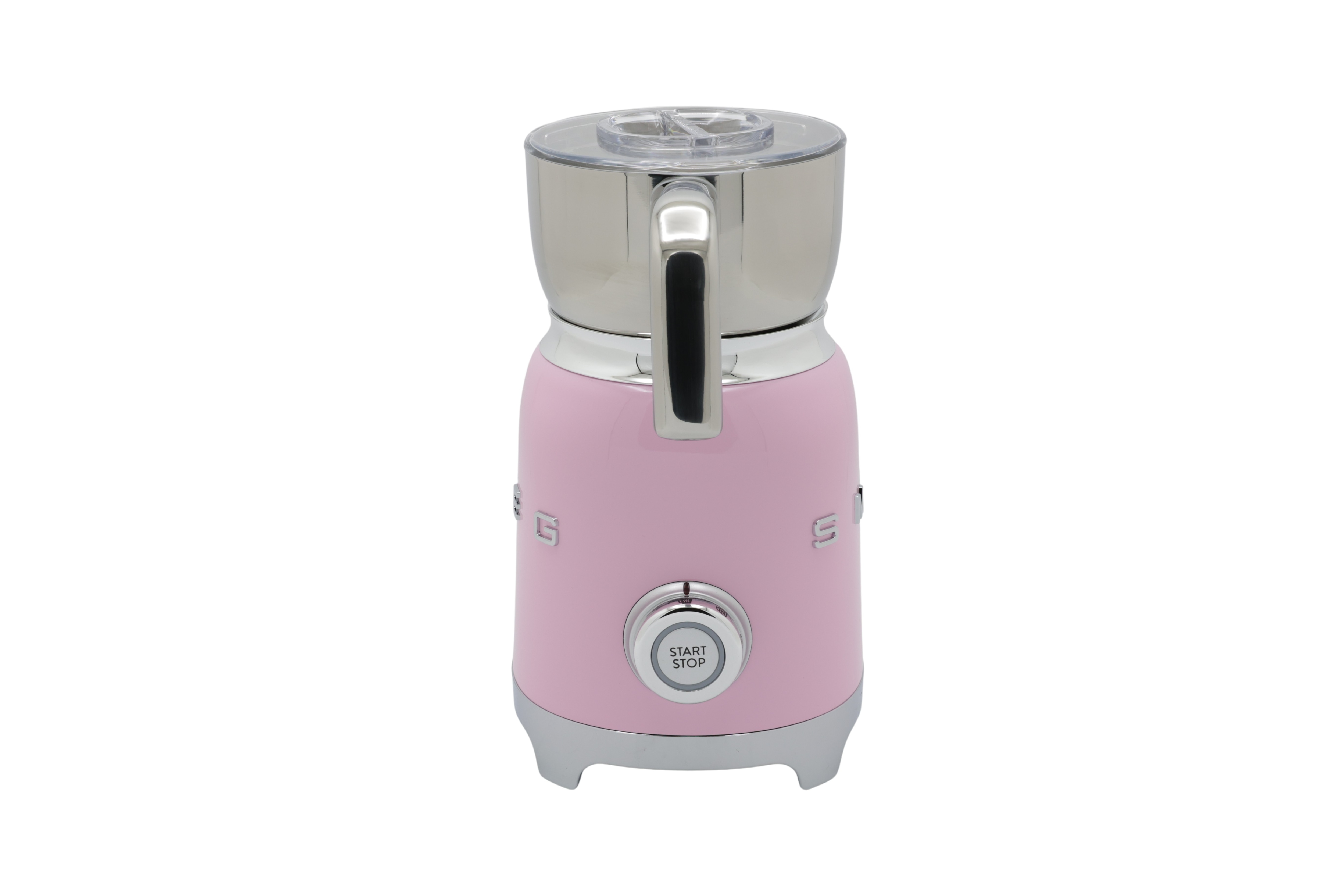 Smeg MFF11PKEU 50-talls stil melkeskummer cadillac rosa