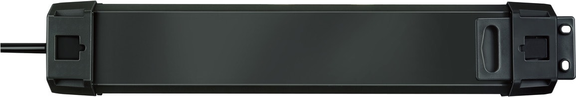 Brennenstuhl ÜSS 60.000A Premium-Line 6-gang, svart, 3m