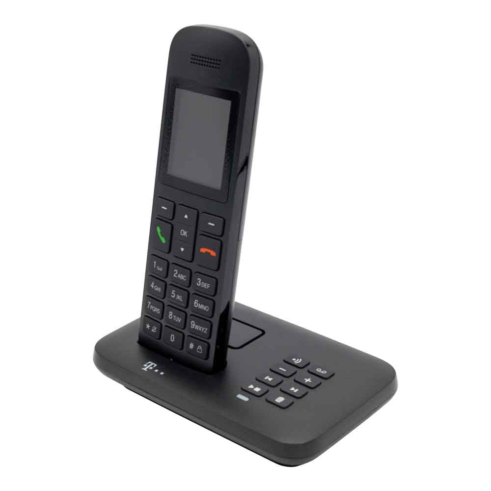 Telekom Sinus A12 trådløs telefon med telefonsvarer - svart