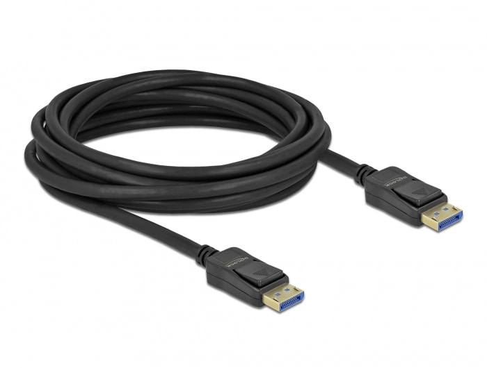 Delock DisplayPort-kabel 10K 60 Hz 54 Gbps plasthus 1 m