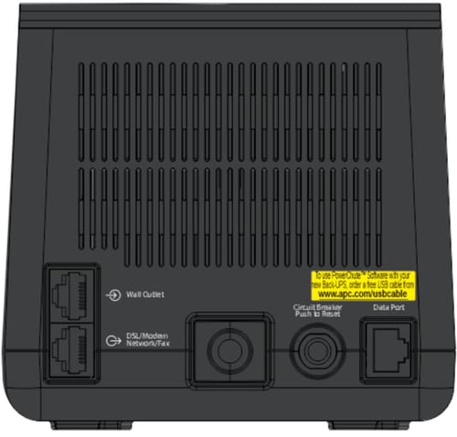 APC Back-UPS 850 VA, 230 V, USB Type-C og Type-A-ladekontakt
