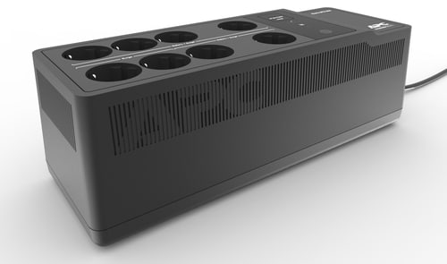 APC Back-UPS 850 VA, 230 V, USB Type-C og Type-A-ladekontakt