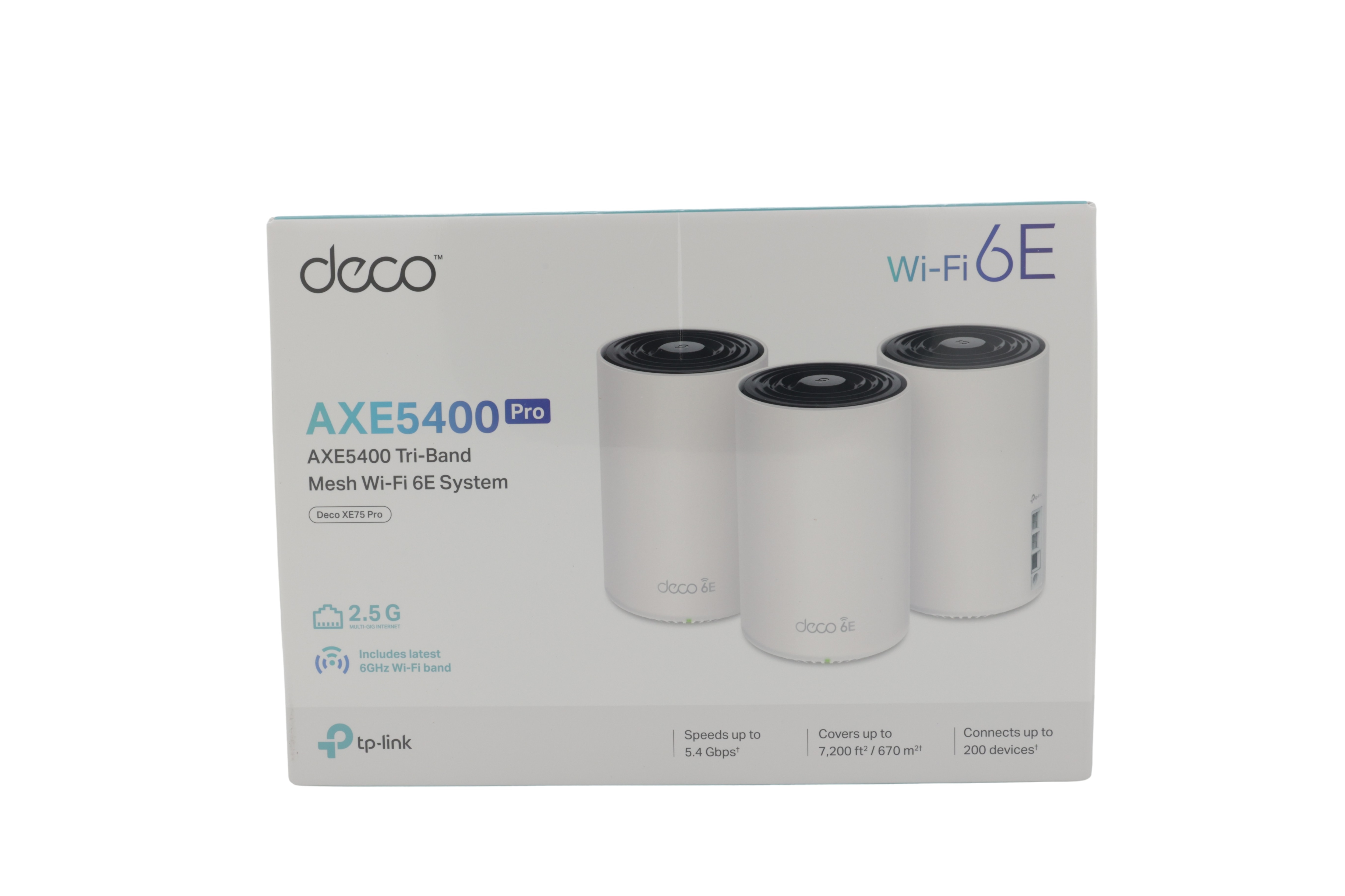 TP-Link Deco XE75 Pro 3-pakning Mesh