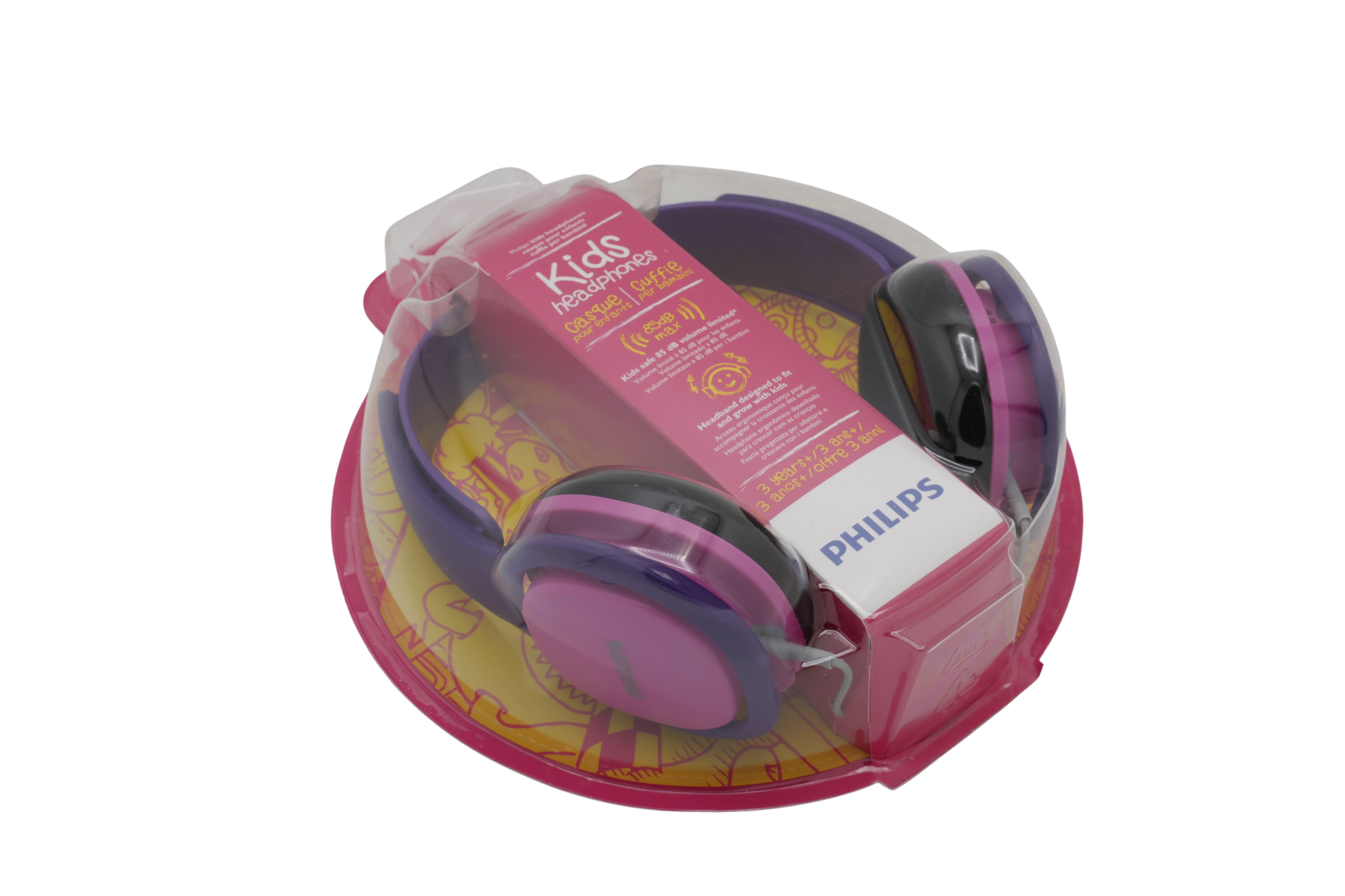 Philips SHK-2000PK/00 rosa, hodetelefoner for barn