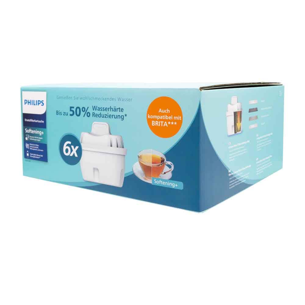 Philips AWP230P6/31 Vannfilterpatroner Bløtgjøring 6-pakning