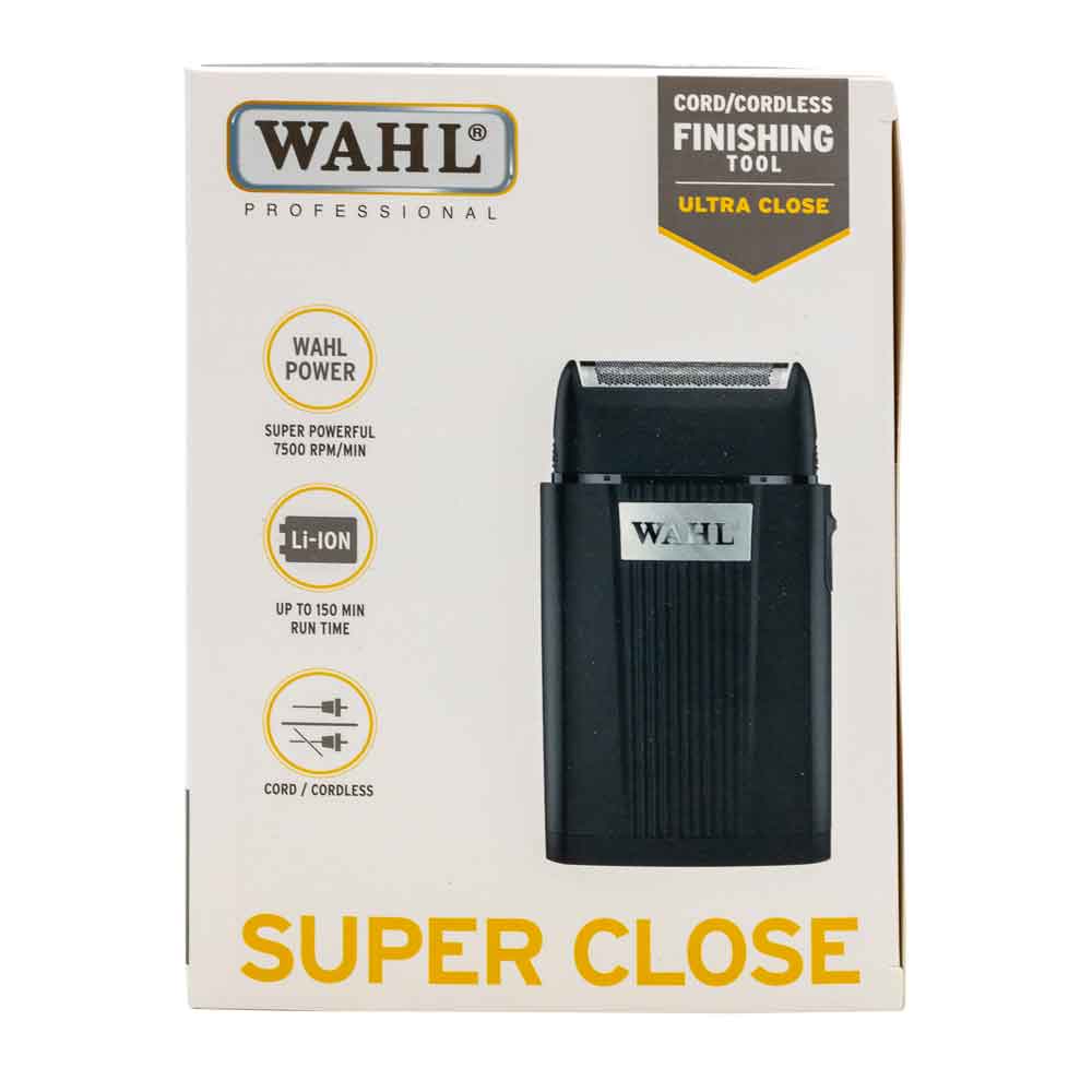 Wahl Finishing Tool Super Close, svart