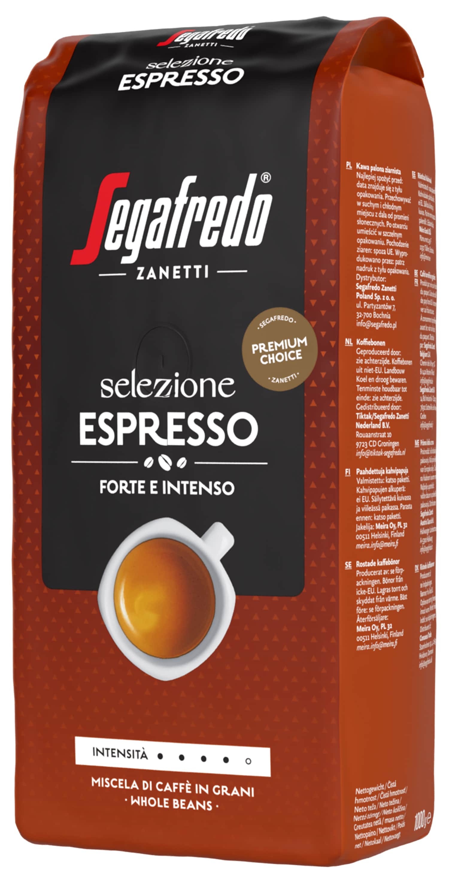 Segafredo Selezione Espresso 1000 g bønne