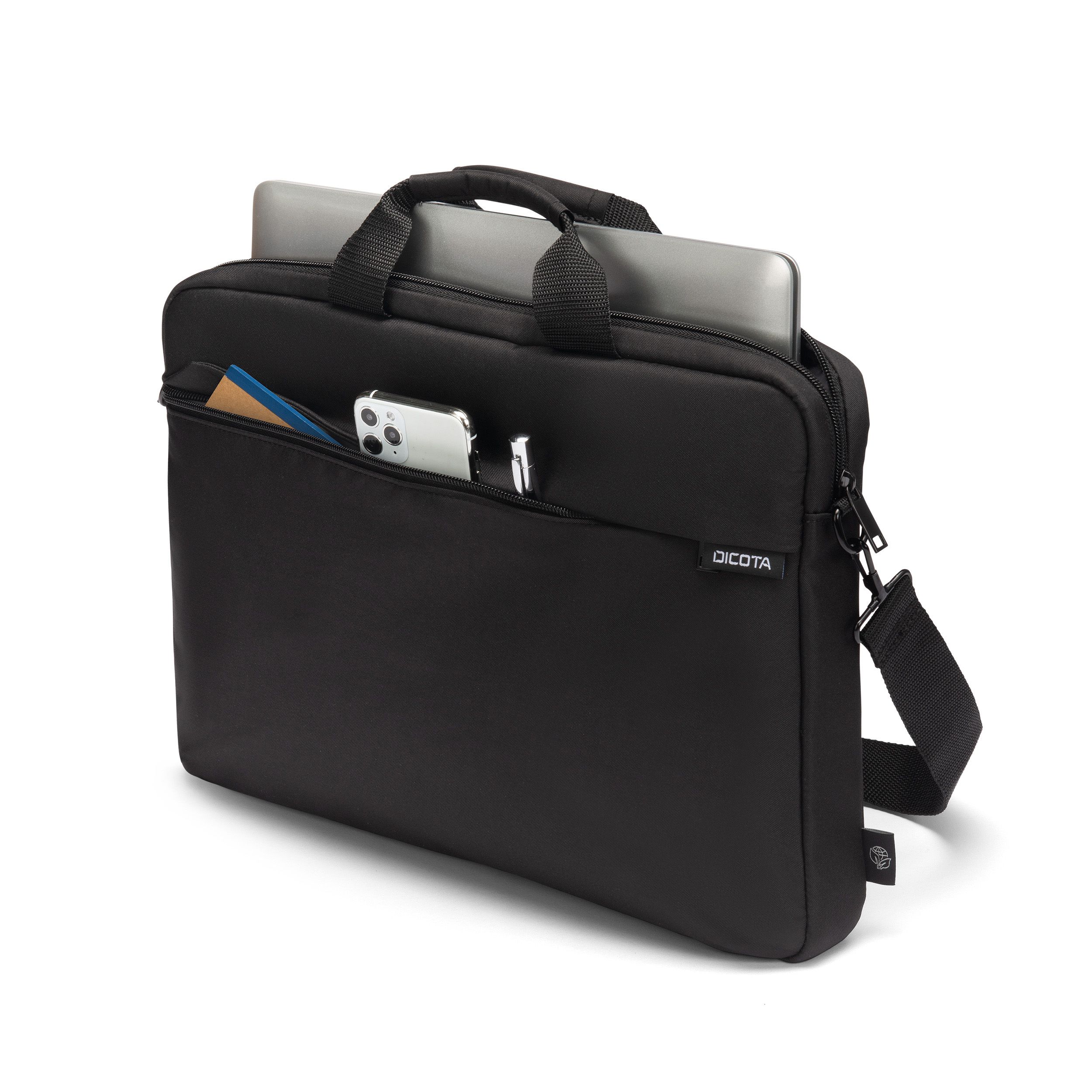 «Dicota bærbarveske Slim Case ONE 14–16" Svart»