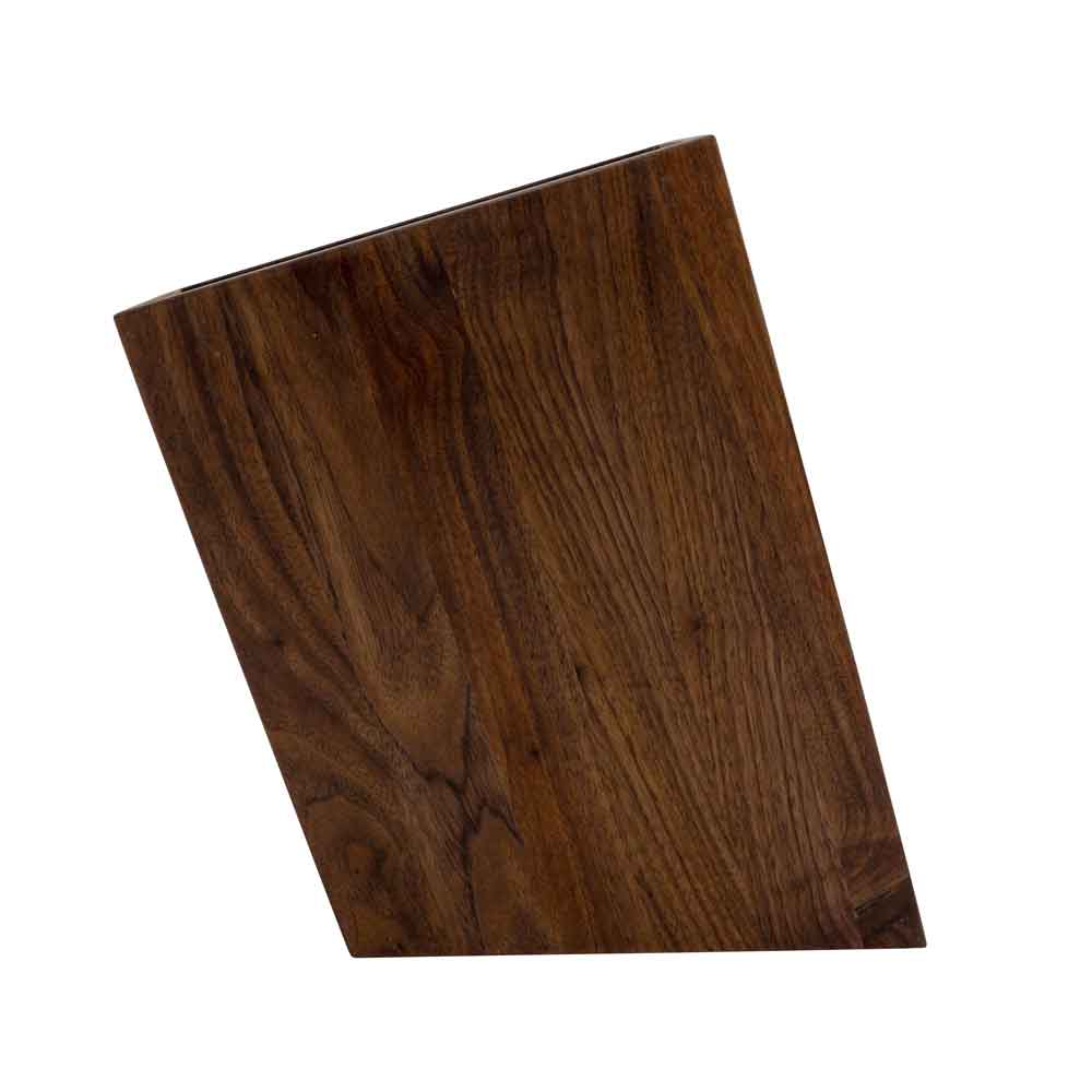 Continenta knivblokk, fleksibel innsats, faset, valnøtt