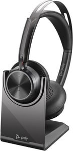 Poly Voyager Focus 2 UC MS BT USB-C/A Stereo med ladestasjon