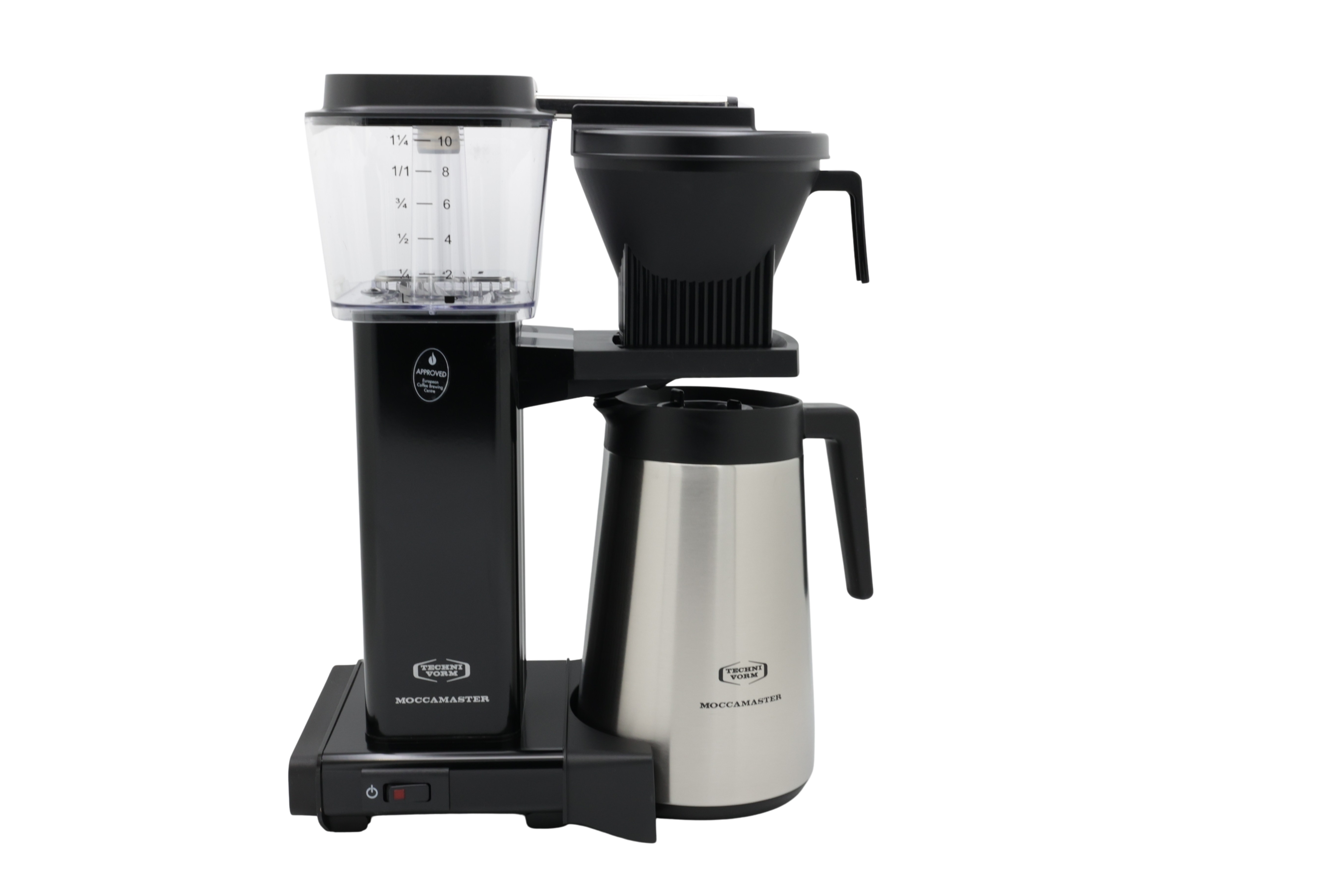 Moccamaster 79403 KBGT, kaffetrakter med termokanne, svart, 1,25 liter
