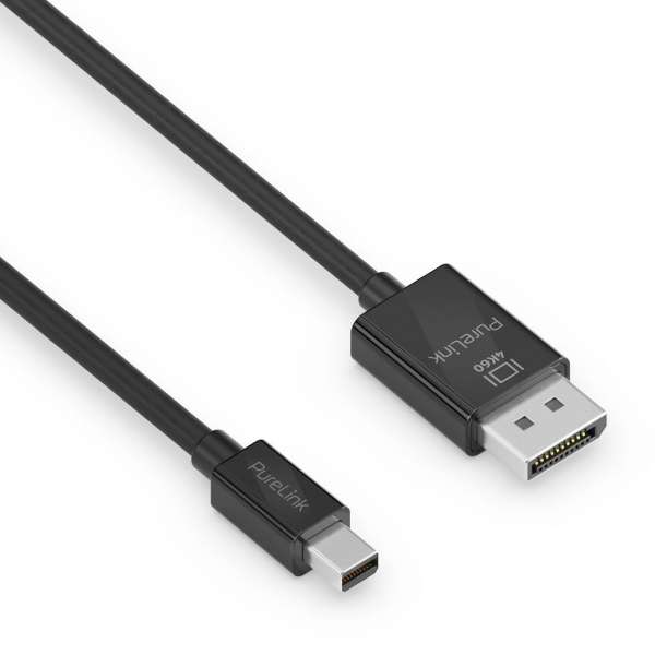PureLink Premium 4K mini DisplayPort / DisplayPort-kabel - 3,00 m, svart