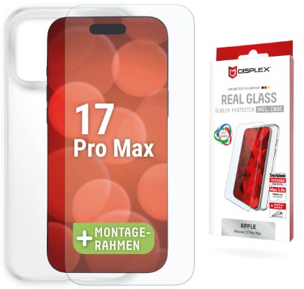 DISPLEX glassveske for Apple iPhone 17 Pro Max
