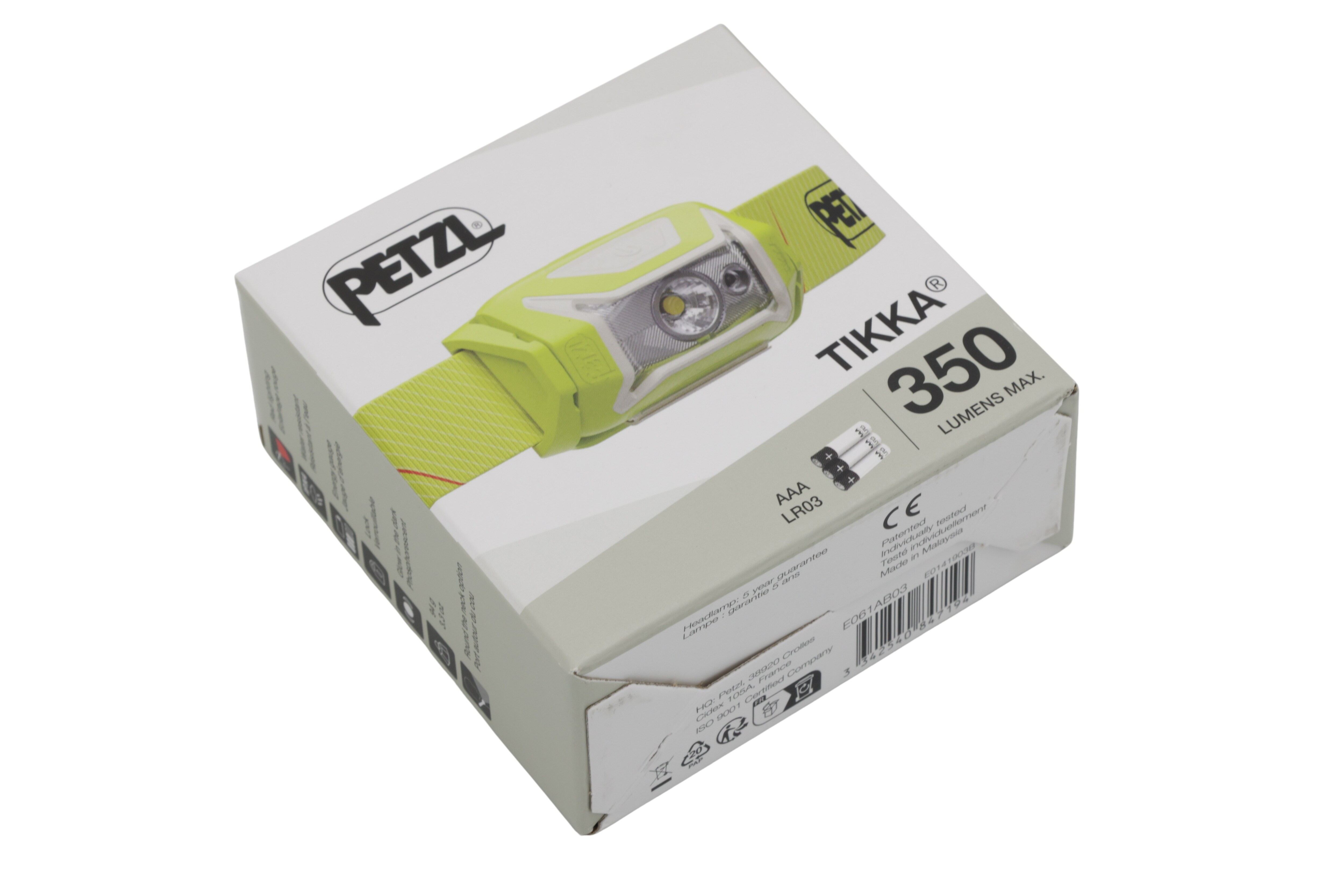 Petzl E061AB03 Tikka Lampe Gul