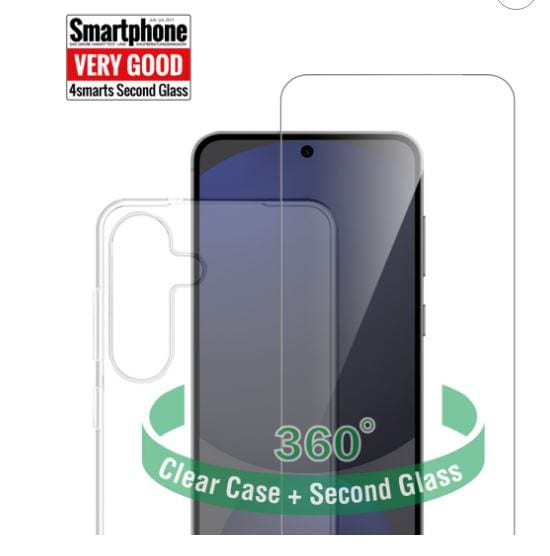 4smarts 360 beskyttelsessett for Samsung Galaxy S25 FE
