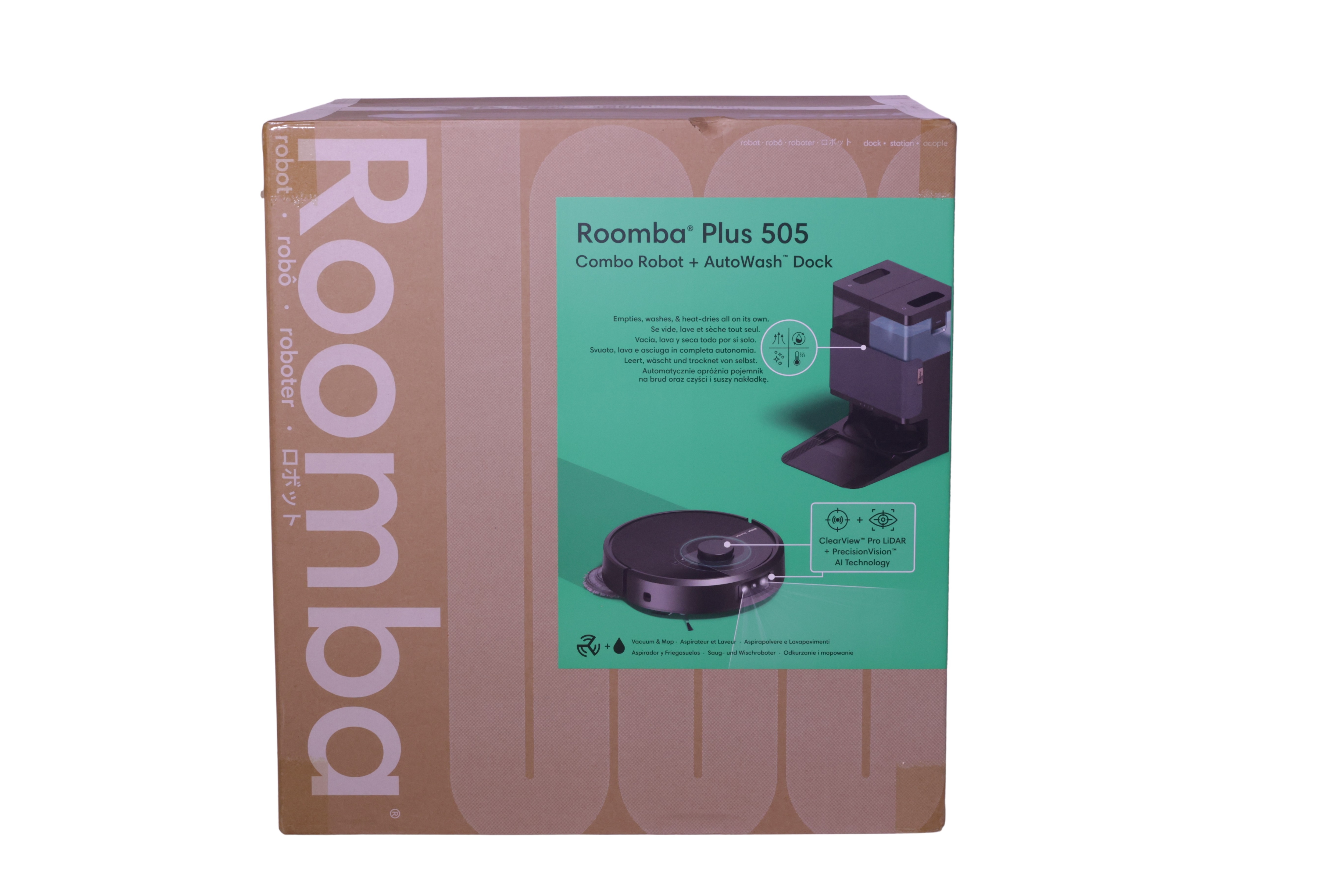 iRobot Roomba Plus 505 Combo, svart