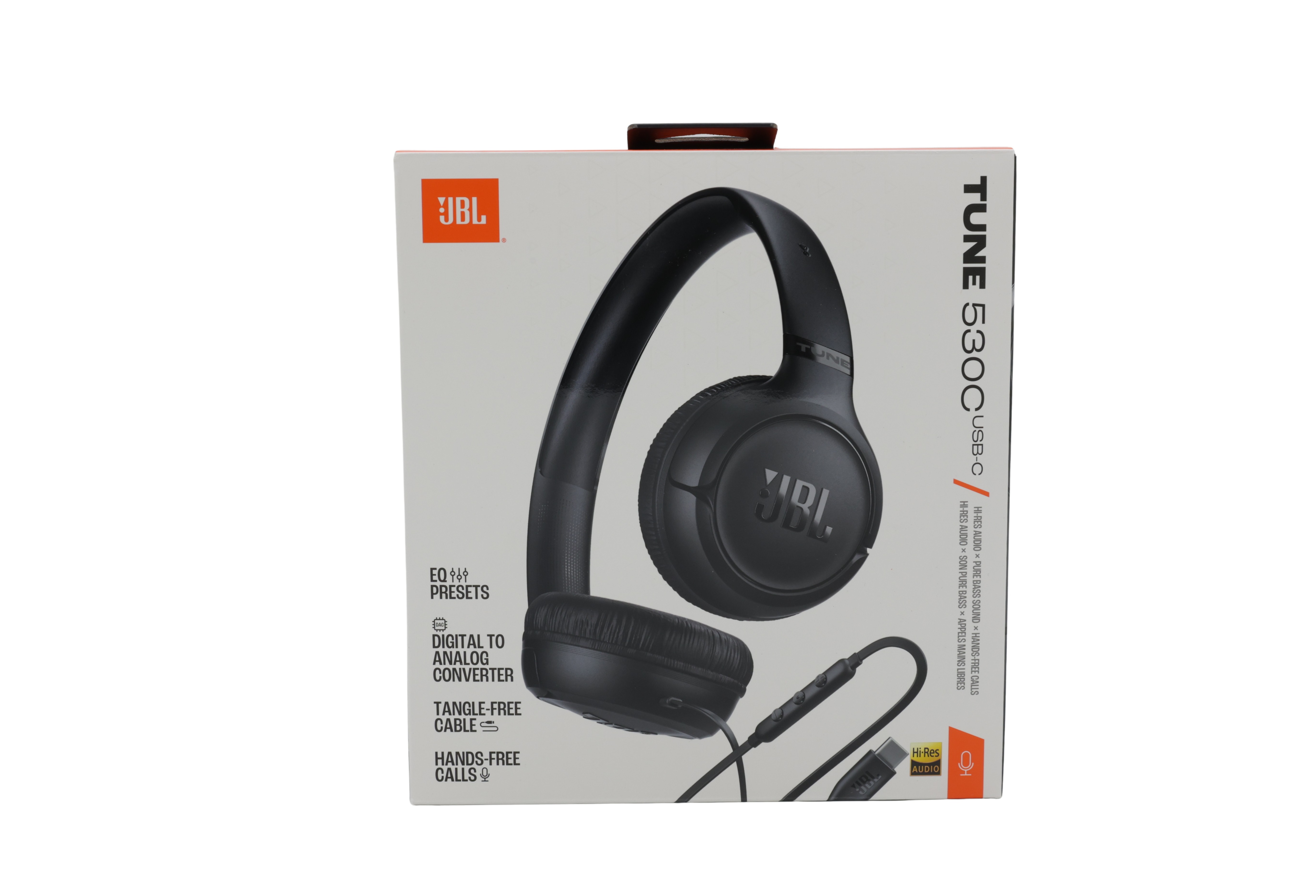 JBL JBLT530CBLK Tune 530 C hodetelefoner, svart