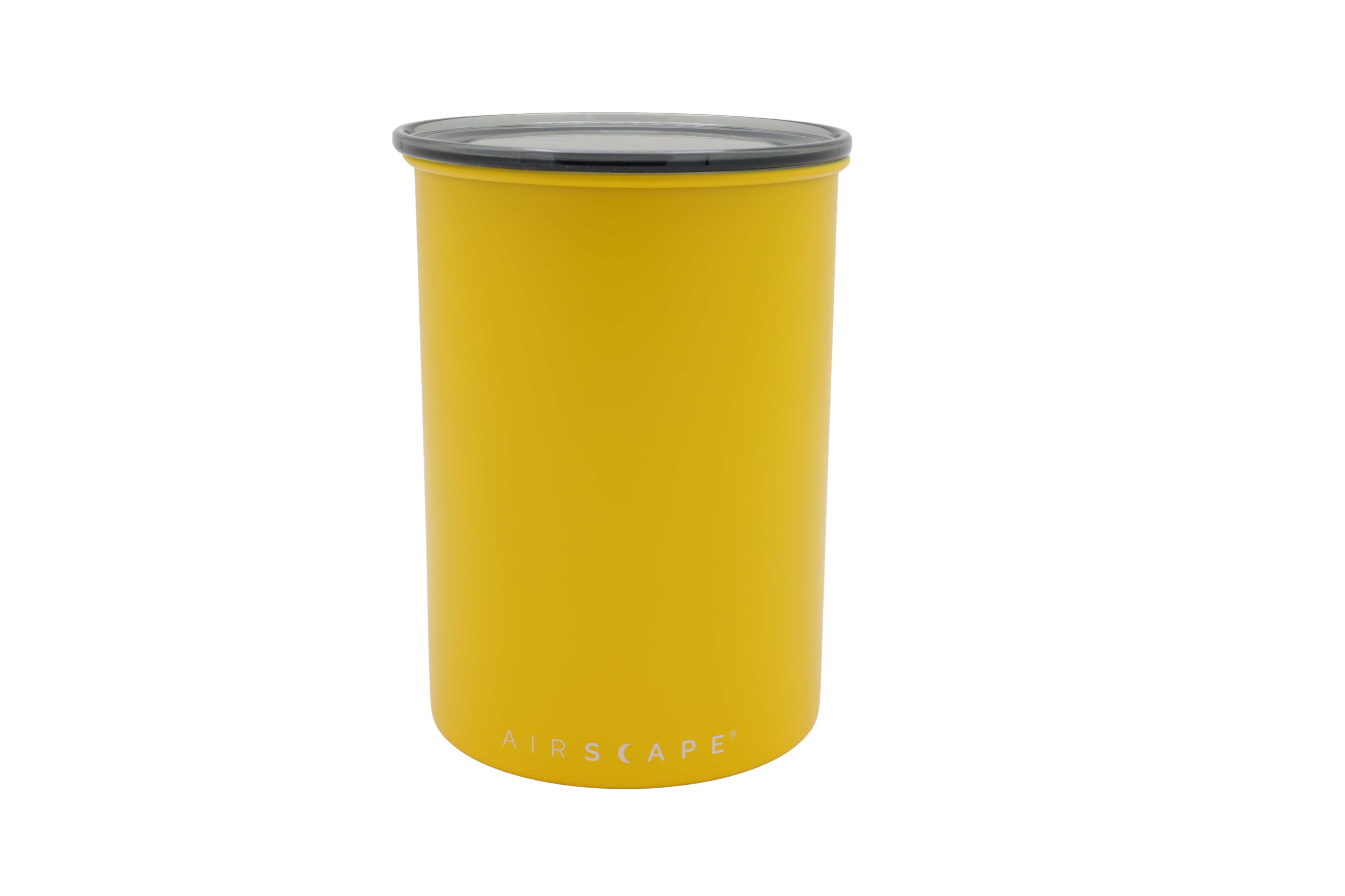 Airscape smaksbeholder i rustfritt stål medium, gul matt