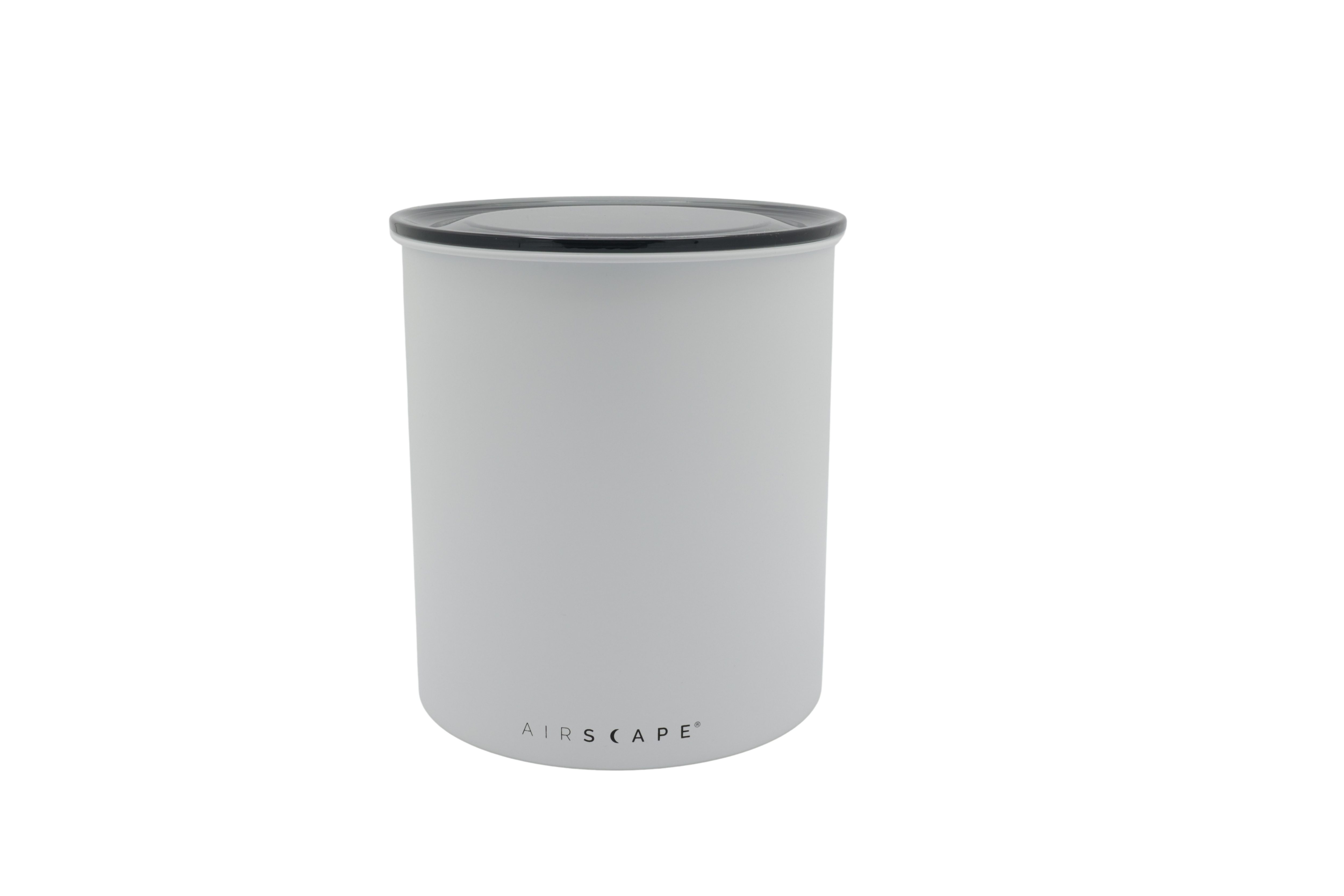 Airscape galvanisert smaksbeholder, stor, matt hvit