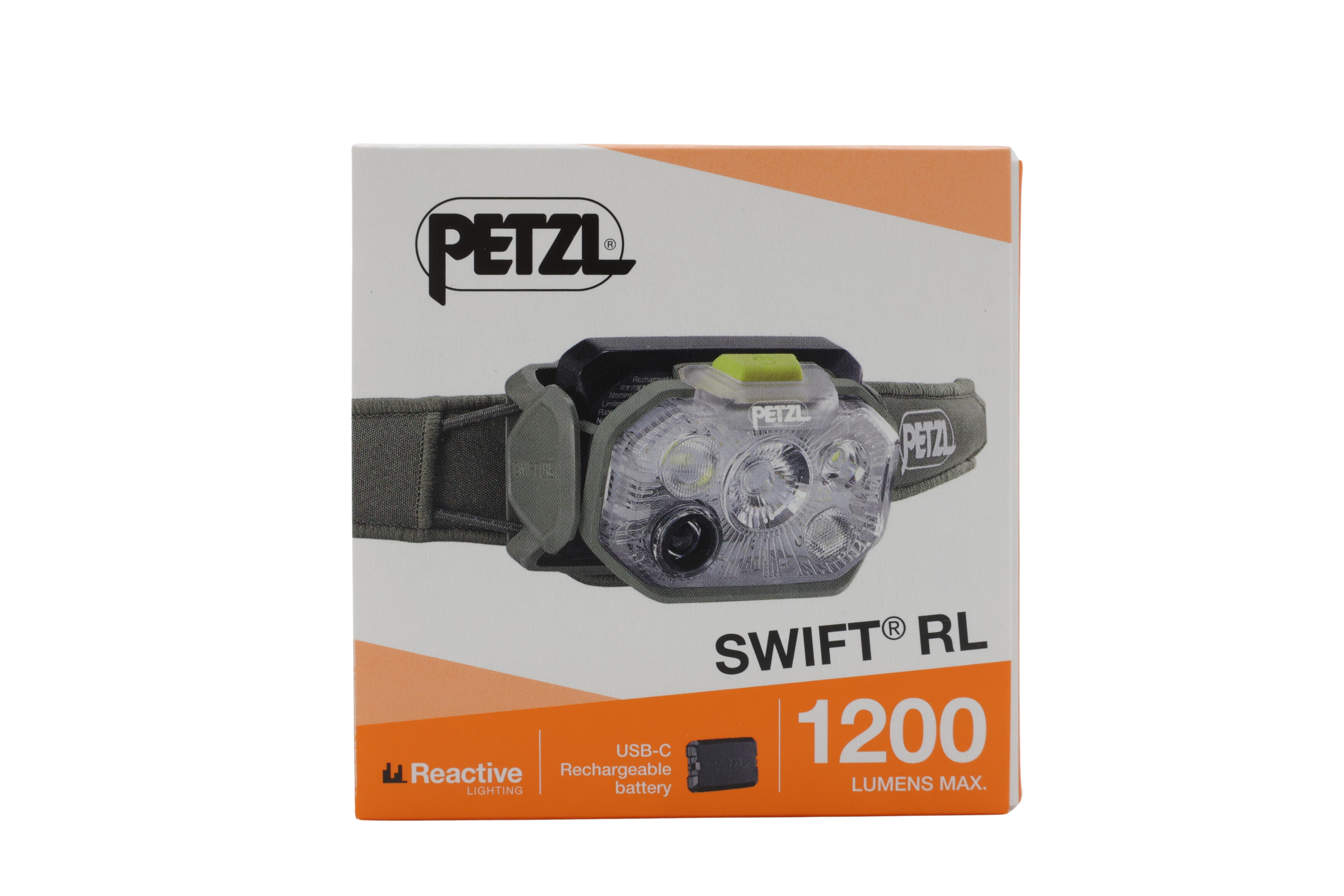 Petzl E095BC02 Hodelykt SWIFT RL grønn jungel