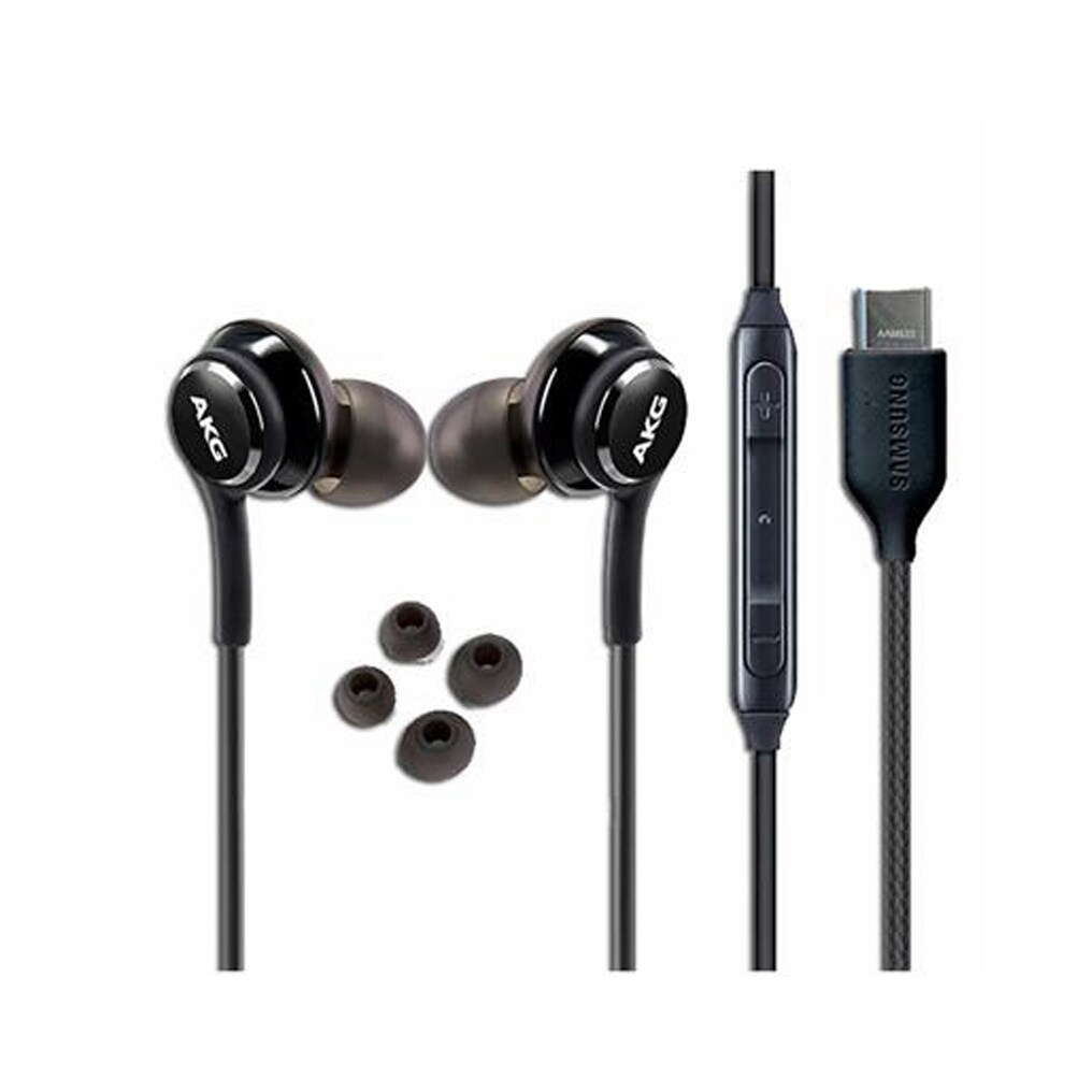 Samsung - EO-IC100BBEG - Original AKG In-Ear Type C Headse - Svart BULK
