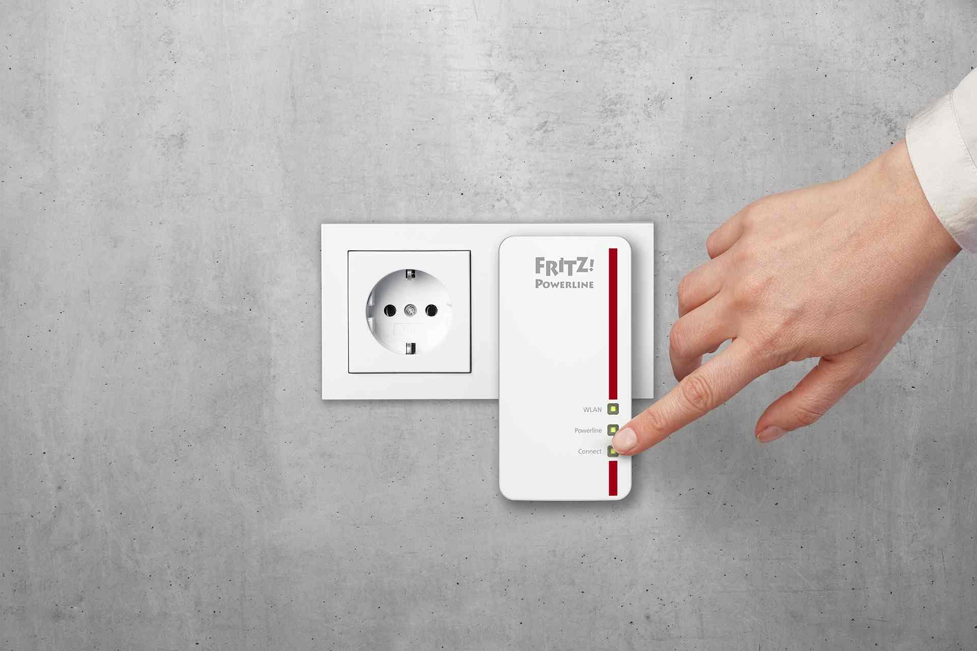FRITZ! Powerline 1260E WLAN-sett