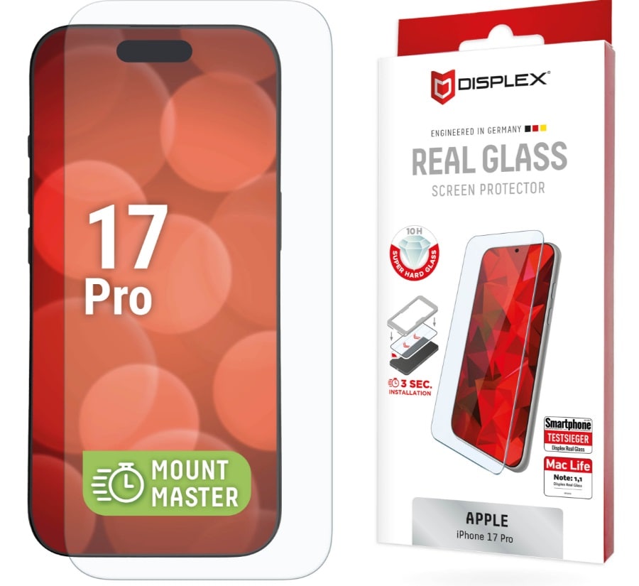 DISPLEX Real Glass MM Apple iPhone 17 Pro