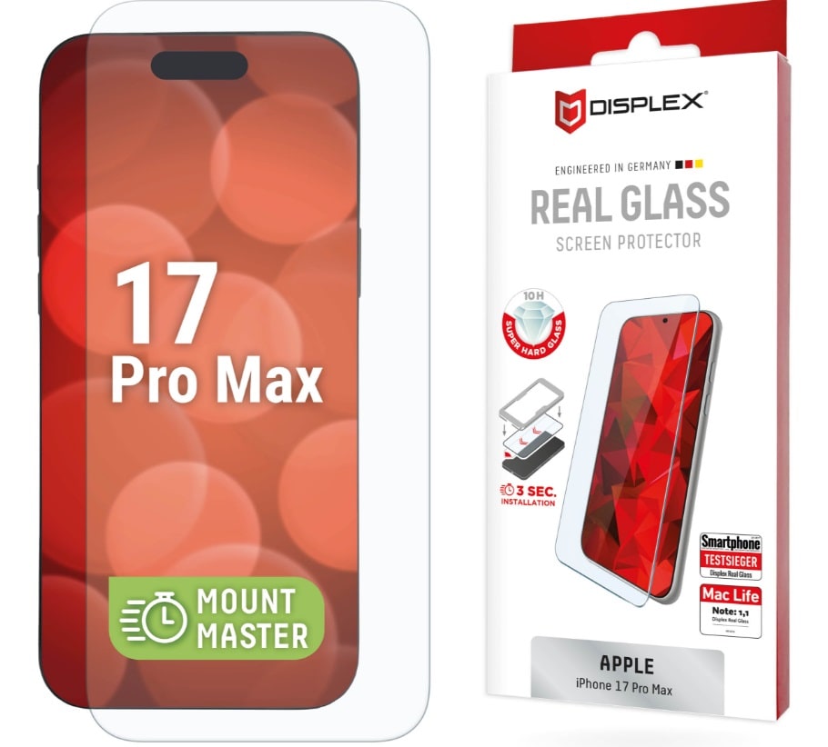 DISPLEX Real Glass MM Apple iPhone 17 Pro Max