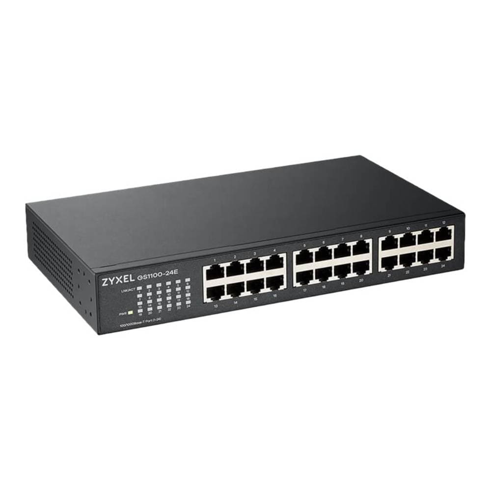 Zyxel GS1100-24ES 24-porters Gigabit-switch uten administrasjon