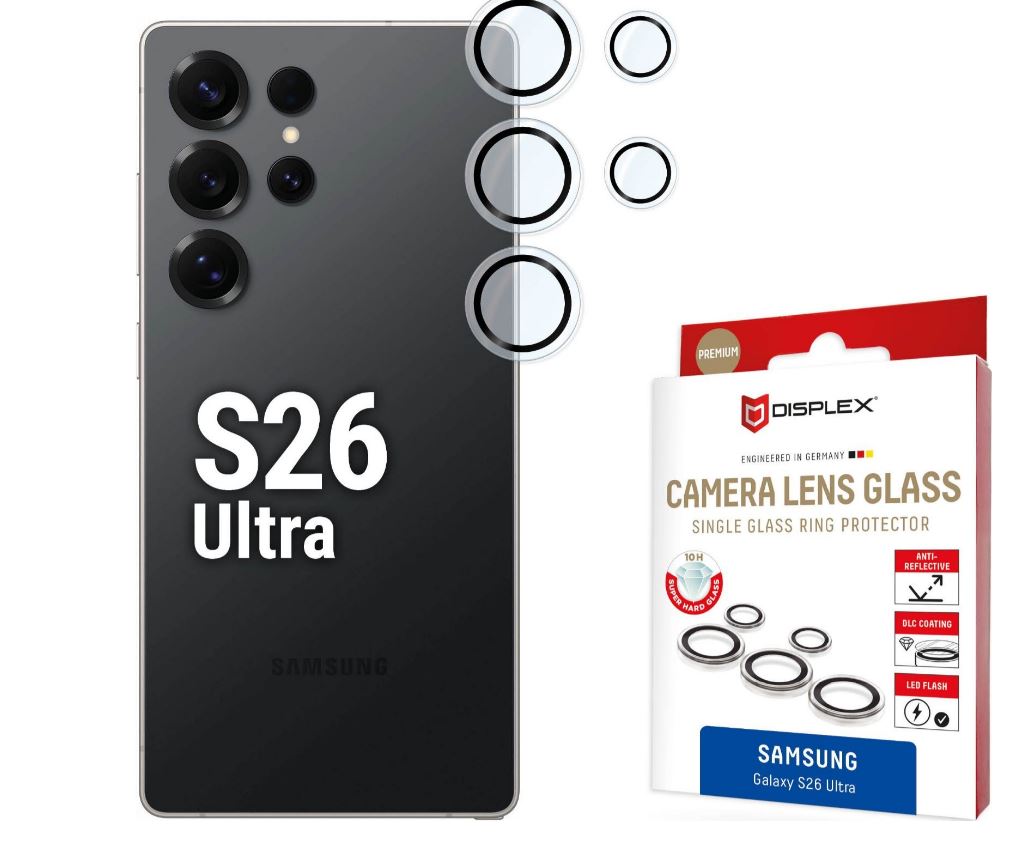 DISPLEX CamGlass enkeltlinse Samsung Gal S26 Ultra