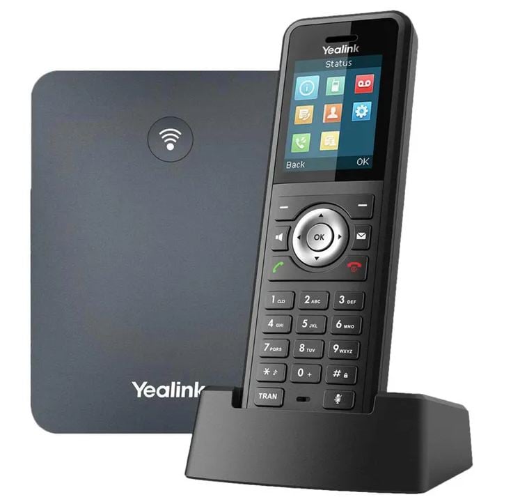 Yealink W79P Pro-pakke med SIP-DECT-IP-telefonsystem