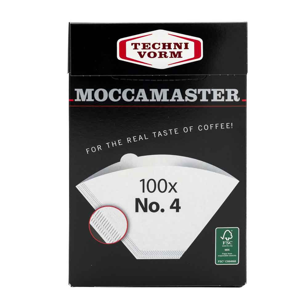 Moccamaster Filterpapir nr. 4 (100 stk)