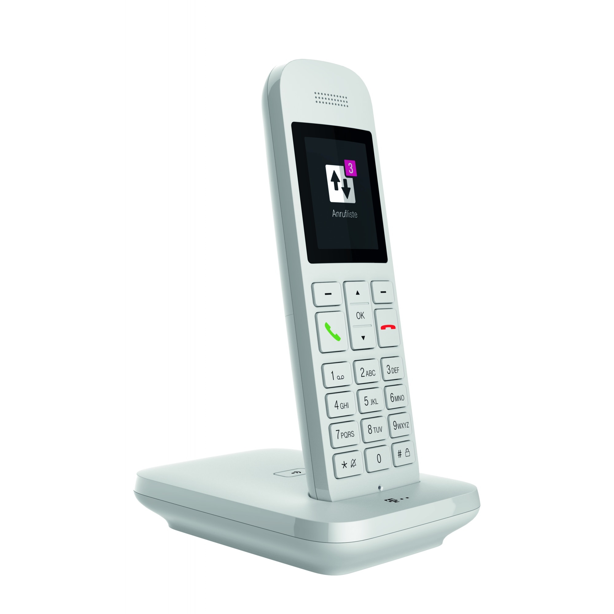 Telekom Sinus 12 trådløs IP-DECT-telefon – hvit