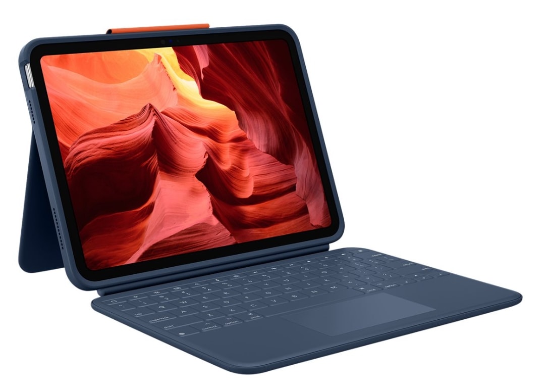 Logitech Rugged Combo 4 Touch – Apple 10,9-tommers iPad (10. generasjon/A16)