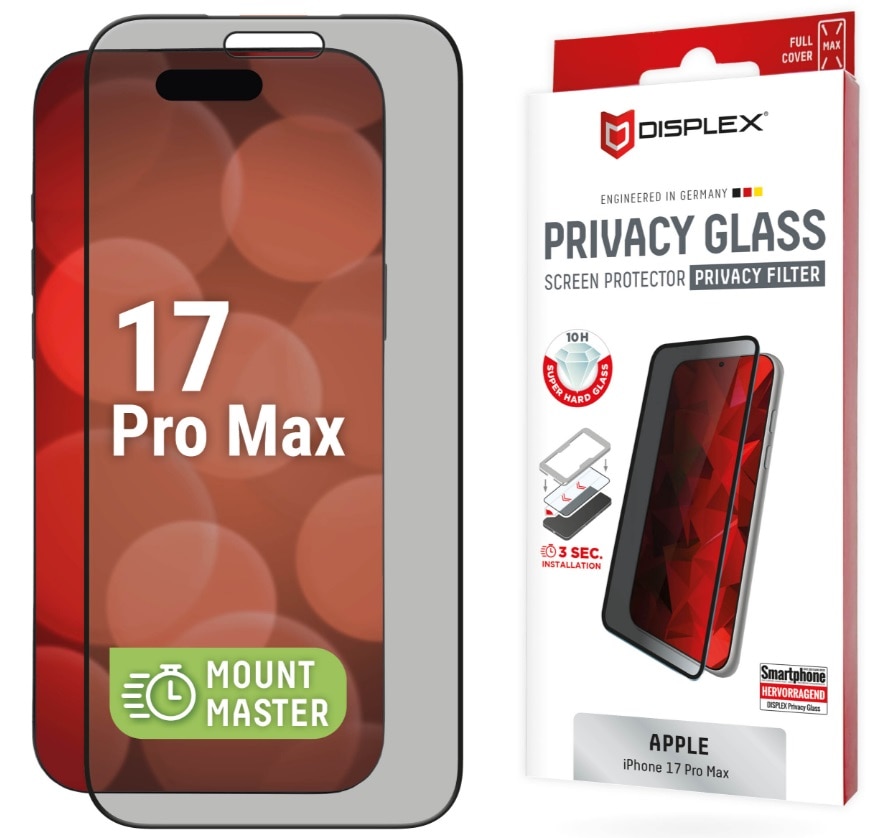 DISPLEX Privacy Glass MM Apple iPhone 17 Pro Max