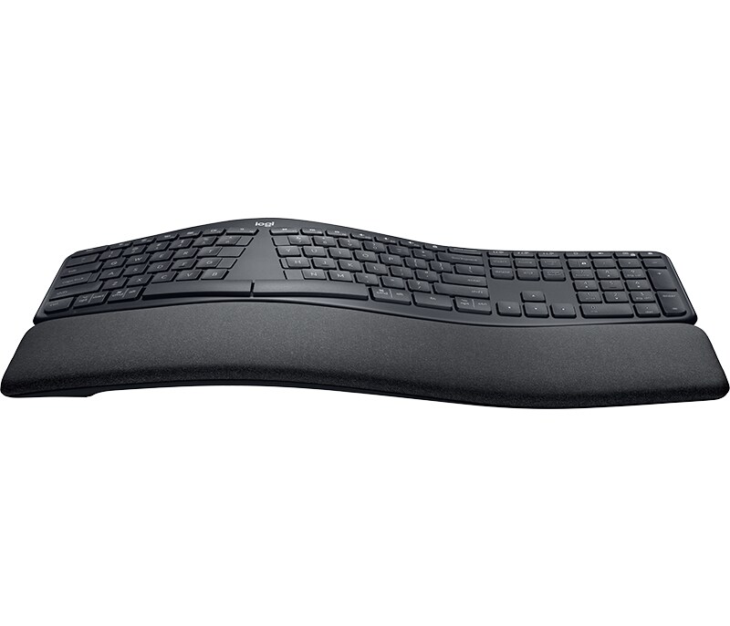 Logitech K860 ERGO – ergonomisk tastatur – trådløst DE – grafitt