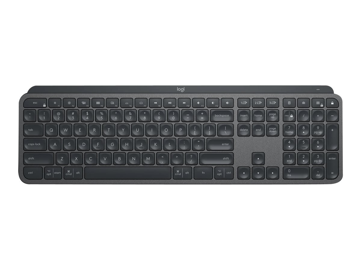 Logitech MX Keys for Business – tastatur – trådløst DE – grafitt